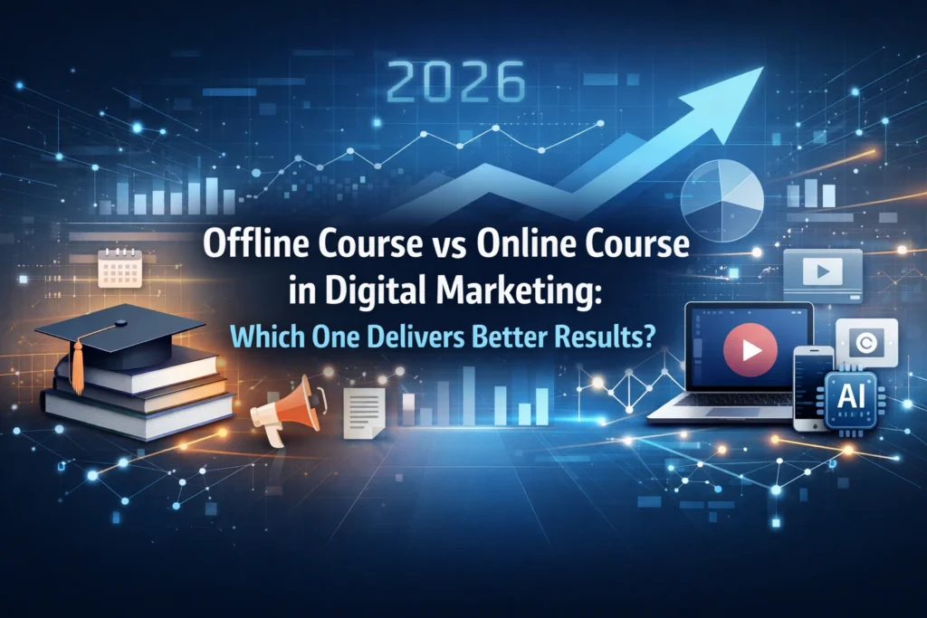 Online vs Offline Digital Marketing Courses: Which One Delivers Better Results?