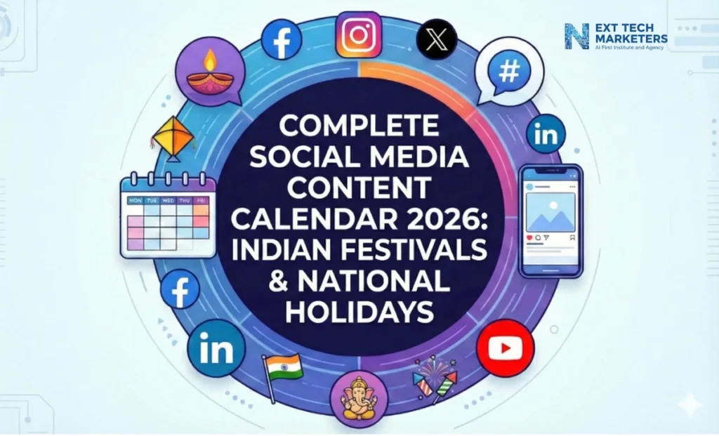 Complete Social Media Content Calendar 2026: Indian Festivals & National Holidays