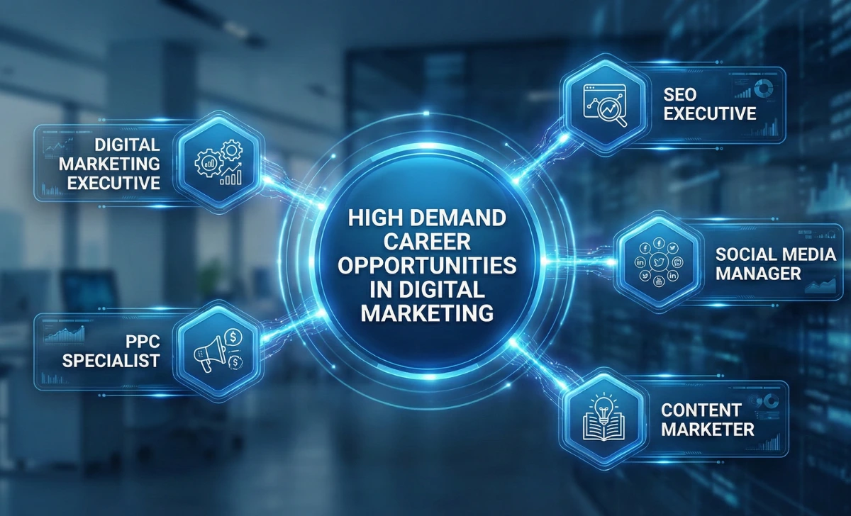 HIGH DEMAND CAREER OPPORTUNITIES IN DIGITAL MARKETING