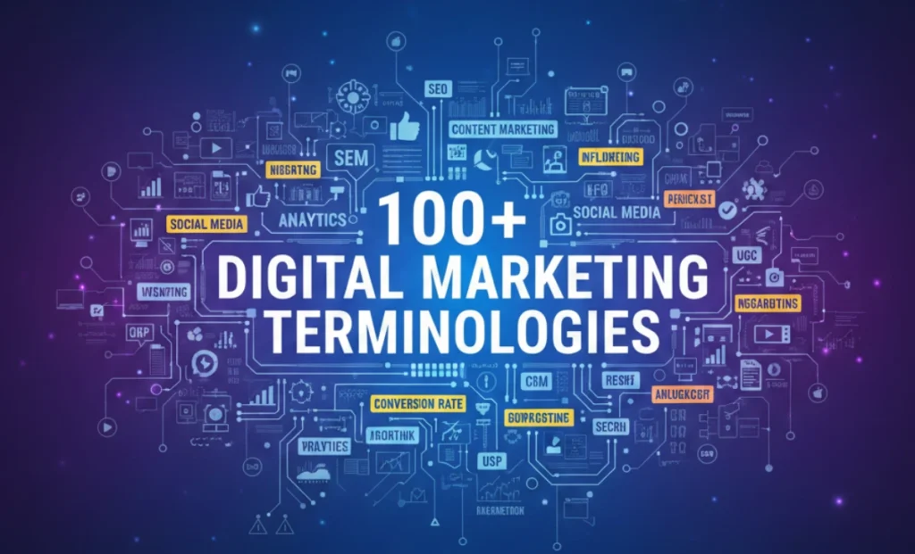 100 + Digital Marketing Terminologies