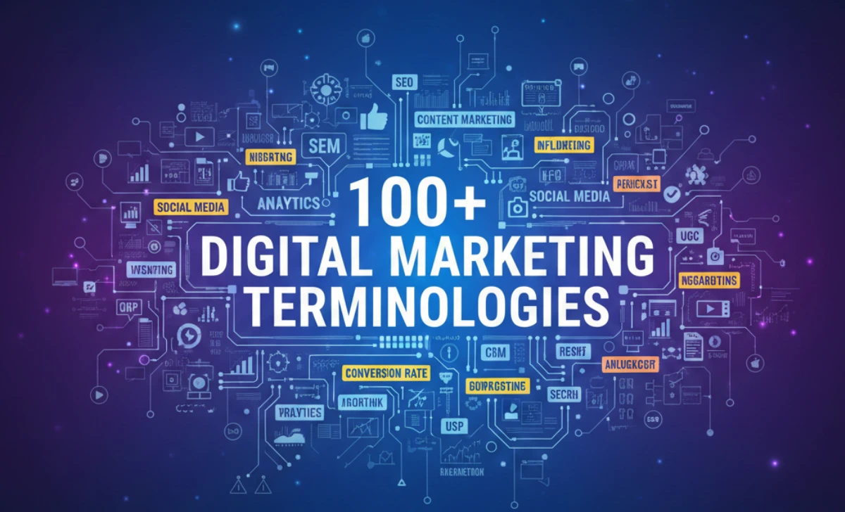 100 + Digital Marketing Terminologies