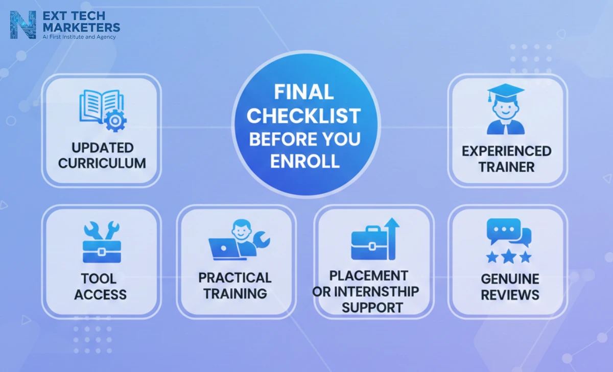 Final Checklist Before You Enroll